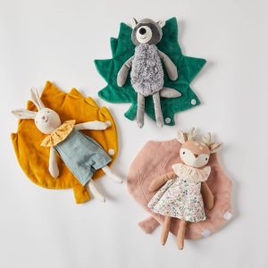 Jiggle & Giggle Bedtime Babies Bunny Deer Racoon, Plush & Soft Toys From Newborn