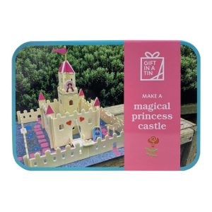 Apples To Pears Magical Princess Castle in a Tin, Wooden Puzzle Toy, For Children 6 years and above
