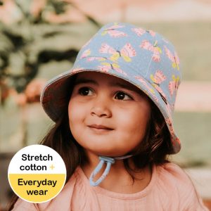 Butterfly Print Toddler Bucket Hat 6-12 M Available