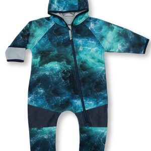 Therm Toddler All Weather Fleece Waterproof Windproof Onesie Surf 6m to 24m